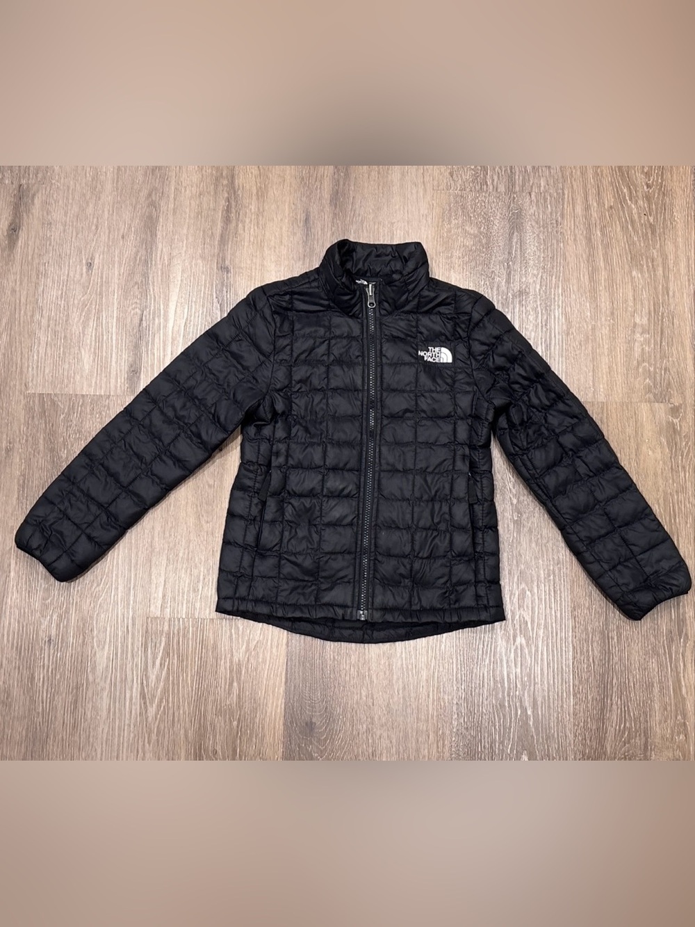 The North Face Black ThermoBall Eco Puffer Jacket Girls XS 6